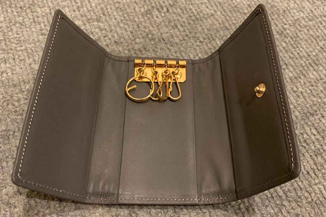 フェイラー ハイジ　グレー キーケース　web限定