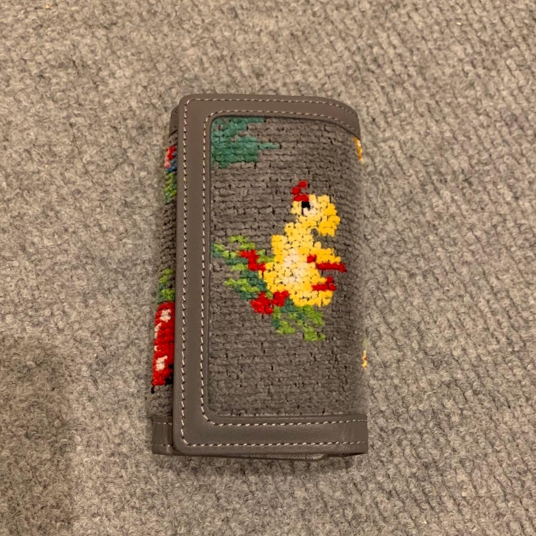 フェイラー ハイジ　グレー キーケース　web限定