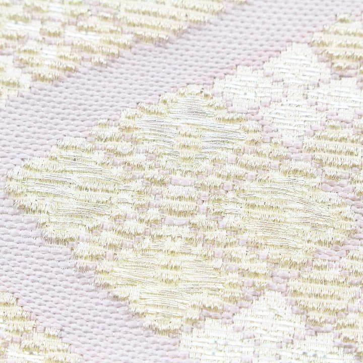 【三越】お誂え　上品に華やぐ【有職文様】　～幸菱・さいわいびし～　美品の袋帯です