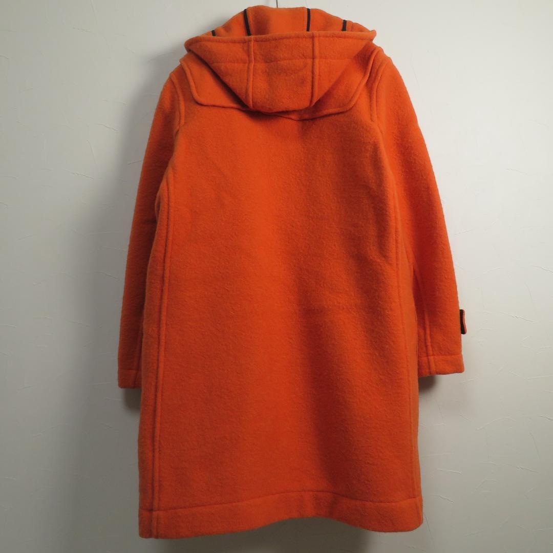 HARNOLD BROOK ダッフルコート 英国製 40 L オレンジ ウール