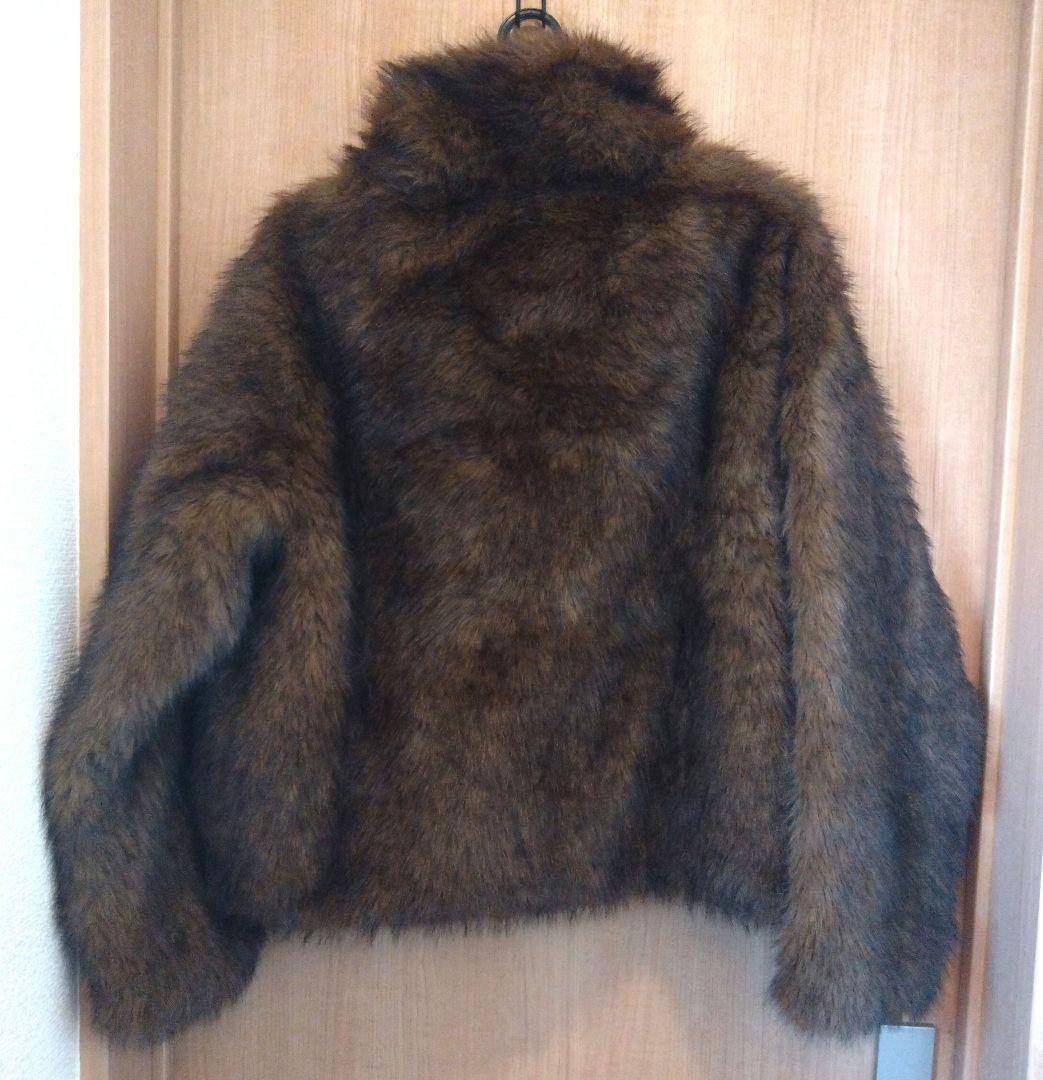 MURUA❤️MIXフェイクファーブルゾン・ブラウン