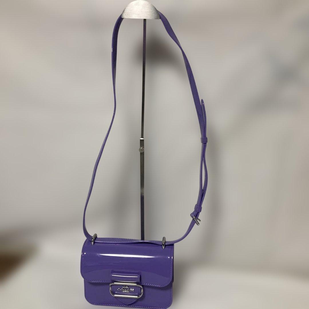 コーチ COACH エナメル ショルダーバッグ