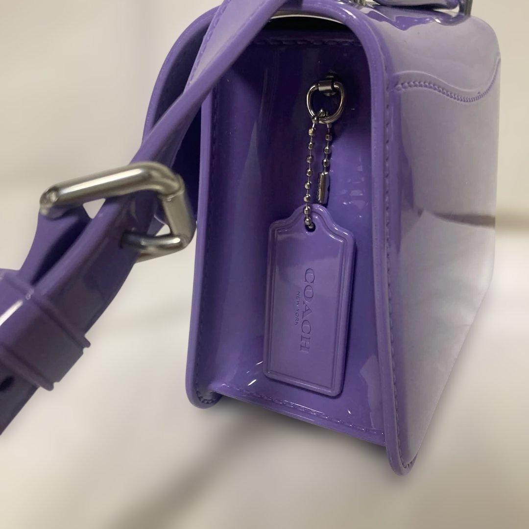 コーチ COACH エナメル ショルダーバッグ