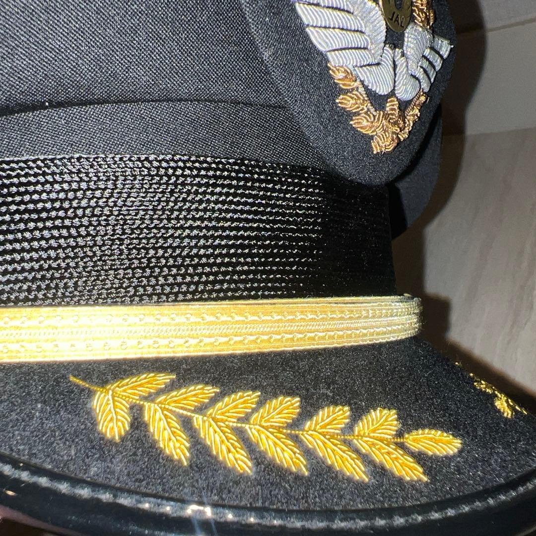JAL パイロット　制帽　【JAL 日本航空】機長 キャプテン 旧制帽