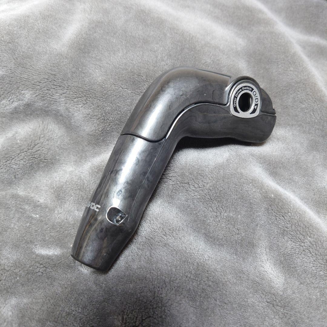 エスティマ ACR30 MCR30 LEVOC コラムシフトノブカバー 黒木目