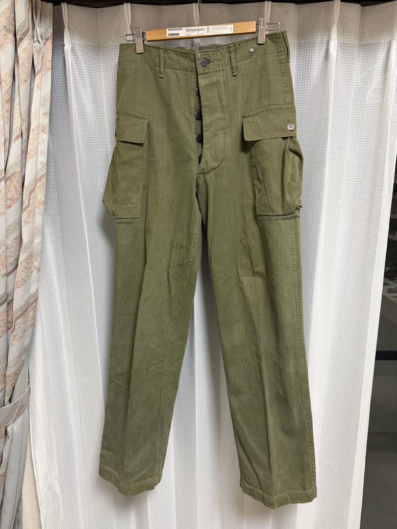 40s 米軍実物　M-43 hbt パンツ　30✖︎33