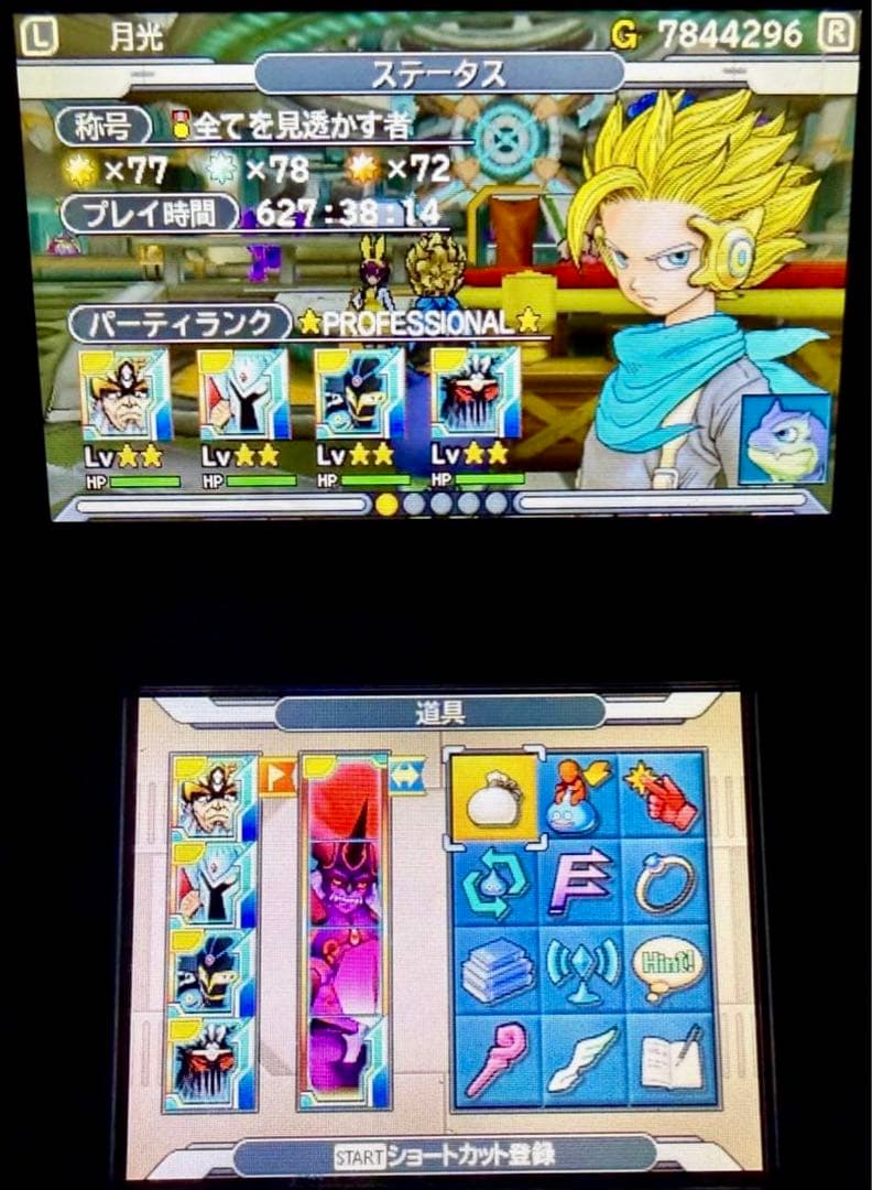 ドラゴンクエストモンスターズ ジョーカー3 プロフェッショナル やり込みデータ有