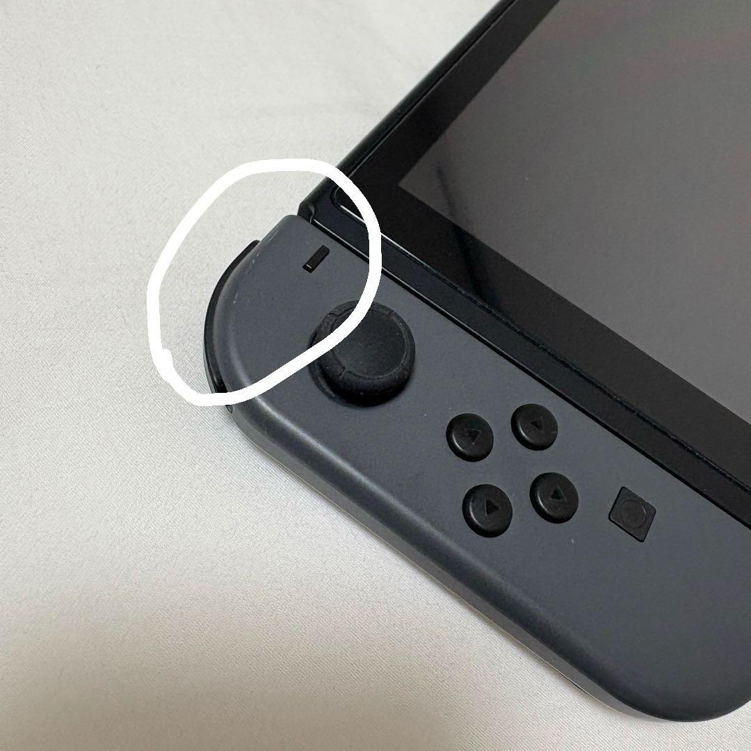 Nintendo Switch 本体 グレー (付属品・ポーチ付き)