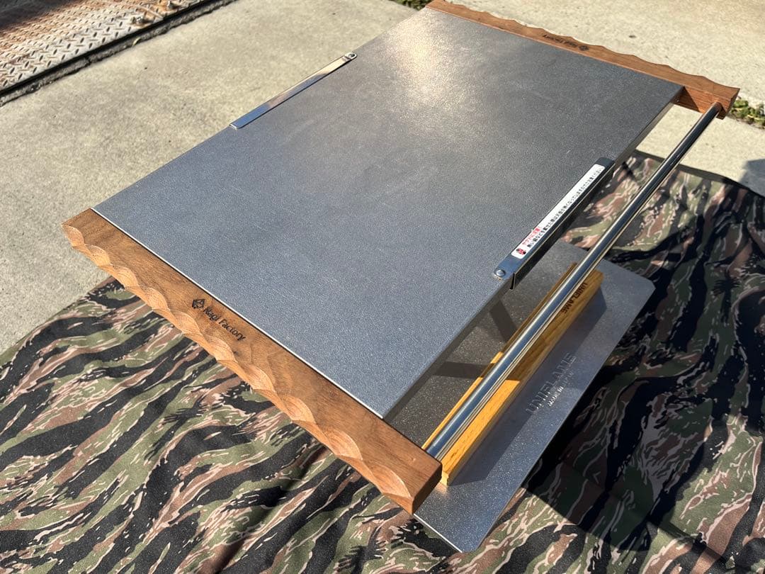 ユニフレーム　焚き火テーブル　カスタム済み&レッグラック付き