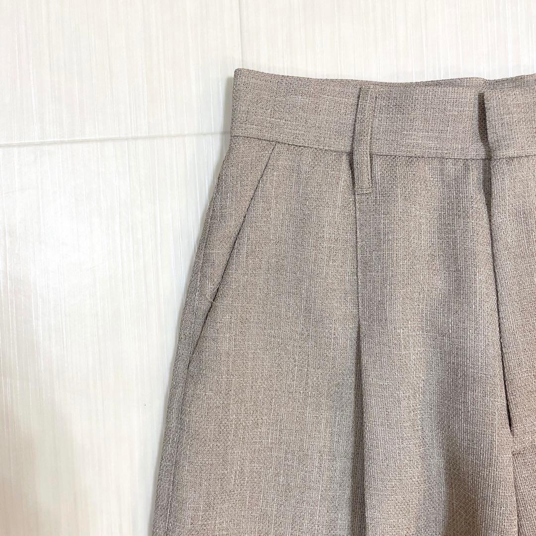 未使用タグ付き✨AKIRA NAKA センタープレス テーパード スラックス