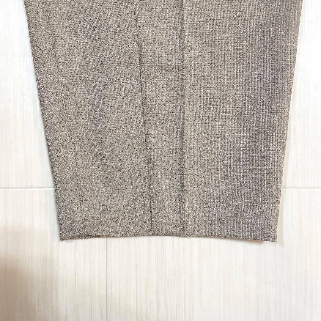 未使用タグ付き✨AKIRA NAKA センタープレス テーパード スラックス