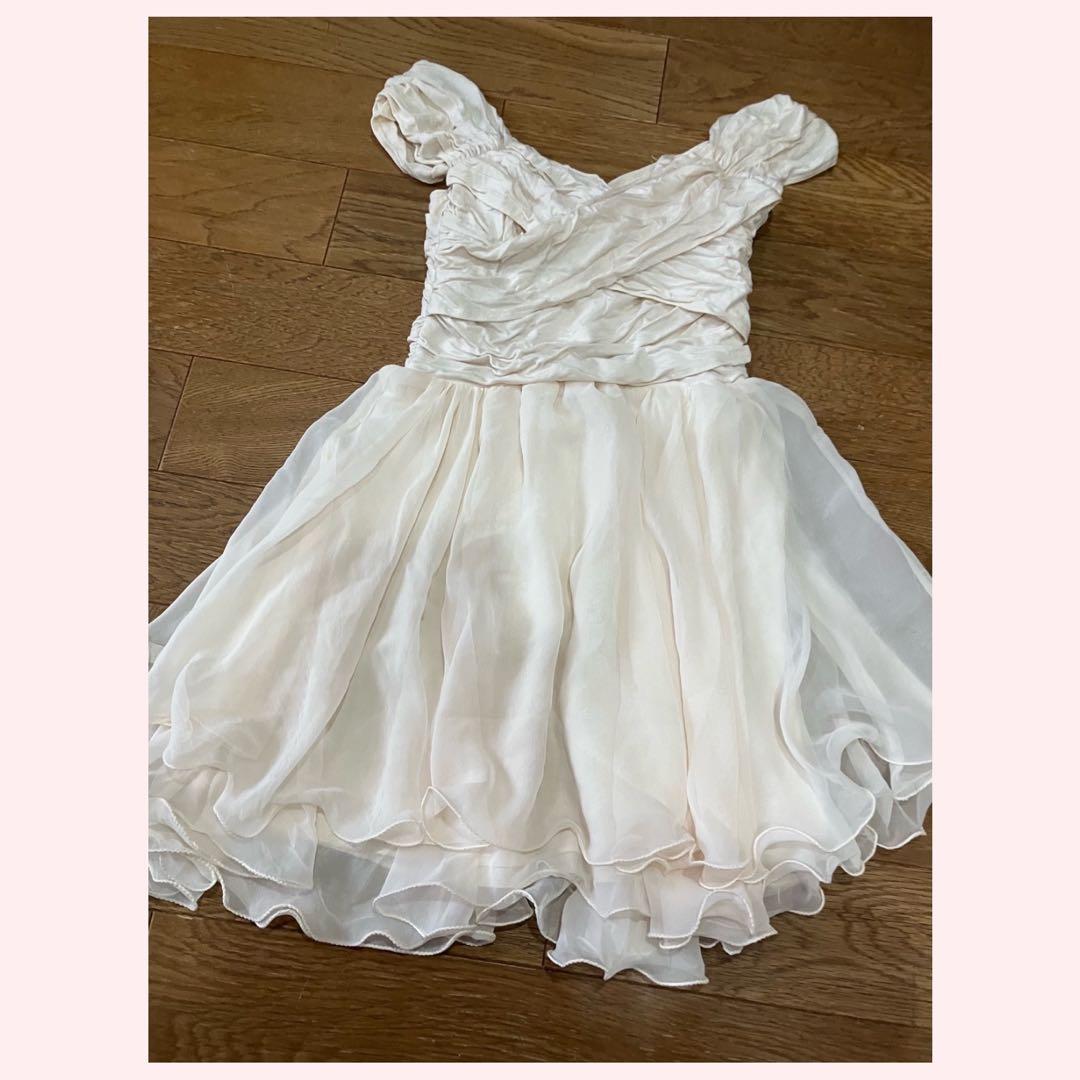 snidel フラダンスドレス アイボリー　即購入禁止✖︎