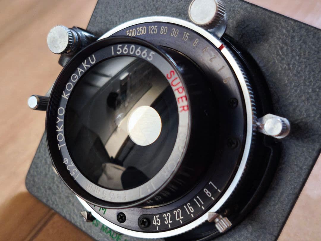 東京光学 TOKYO KOGAKU SUPER TOPCOR 65mm f1.7