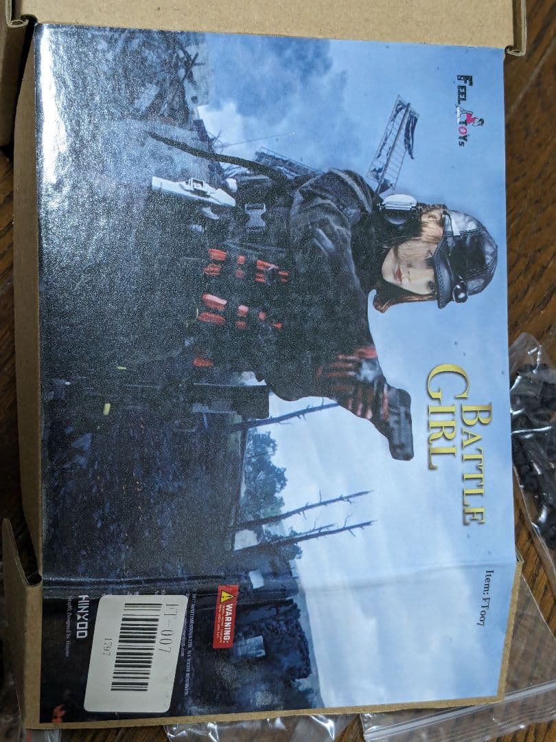 1/6 バトル ガール Feel Toys 装備 服 銃