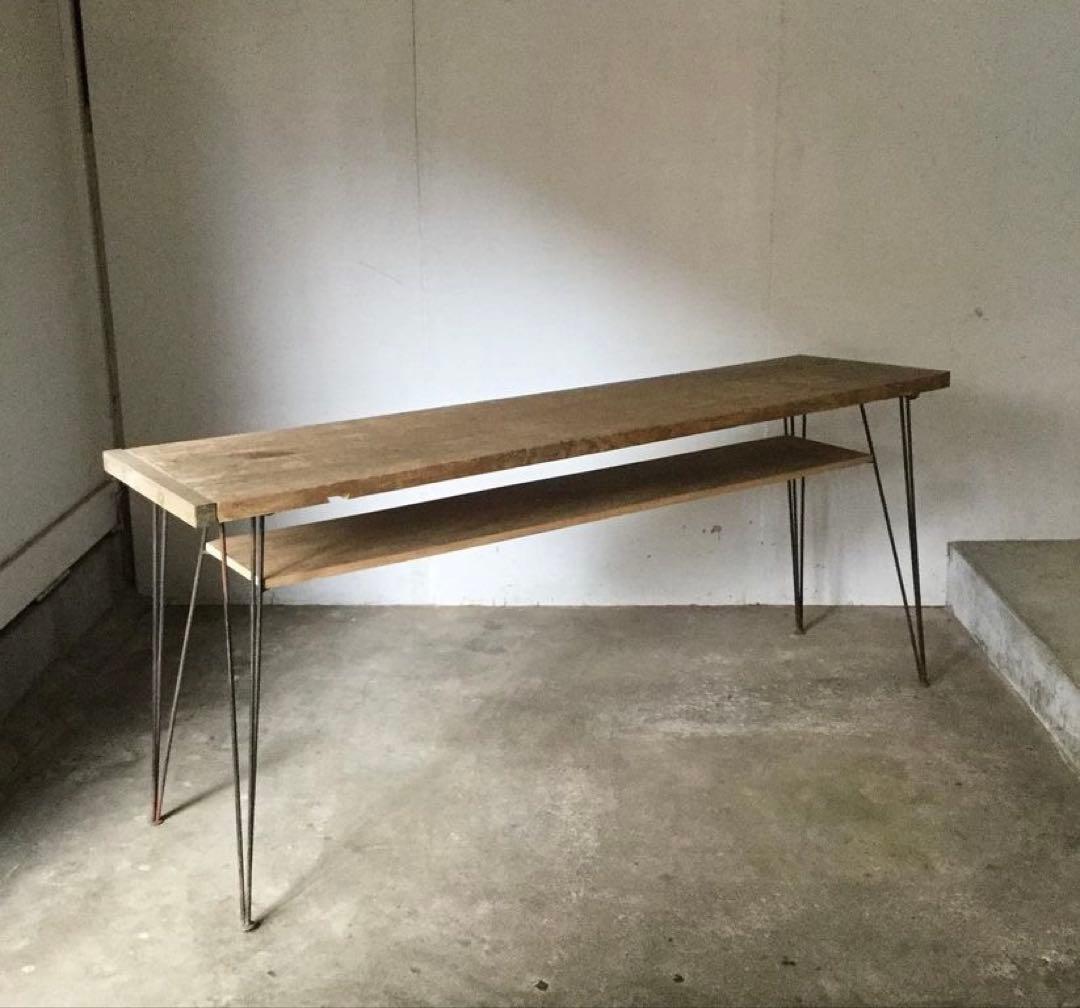 作業机　デスク　長テーブル　古家具