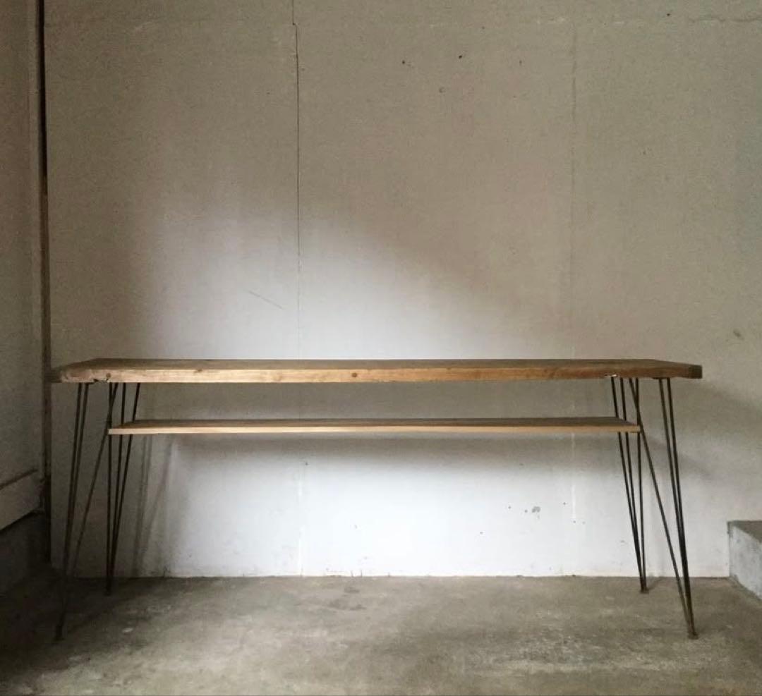 作業机　デスク　長テーブル　古家具