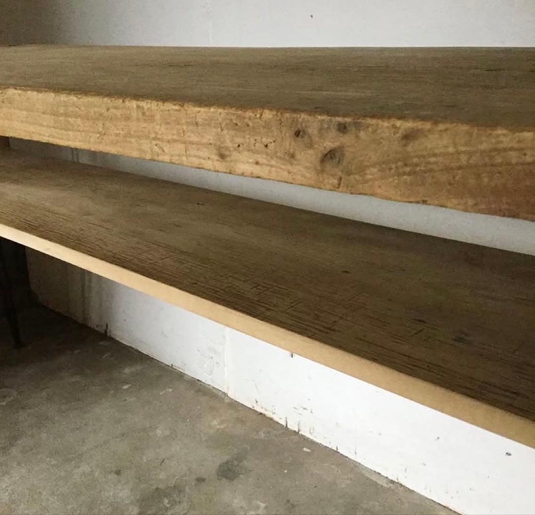 作業机　デスク　長テーブル　古家具