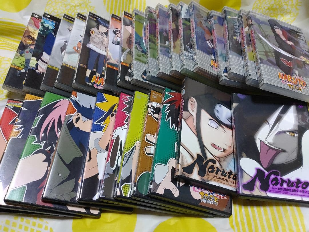 ナルト　アニメ　DVD 28枚セット　はたけカカシ　うちはイタチ　大蛇丸