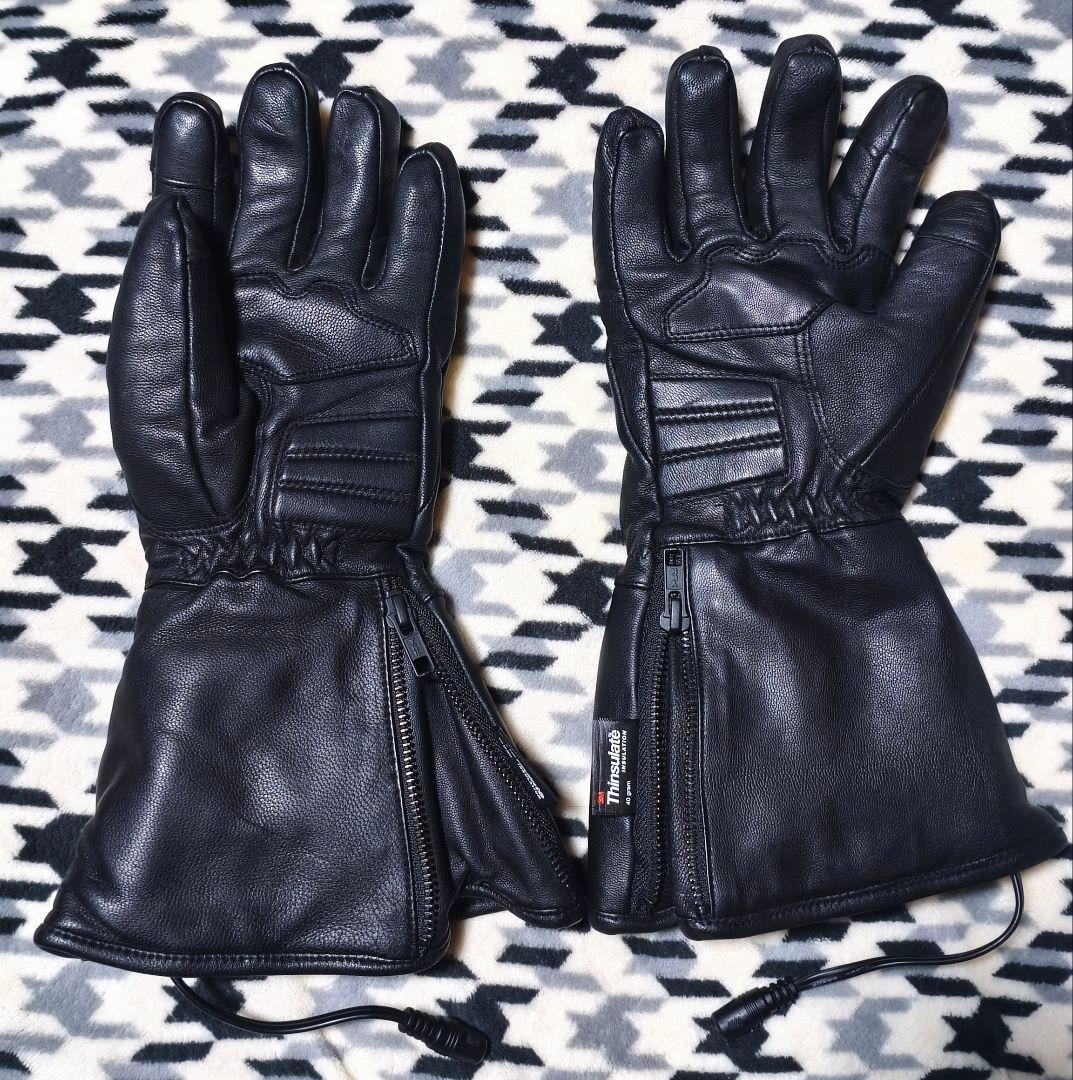 ヒートマスター電熱グローブ10秒発熱 12Vtype1 Lサイズ