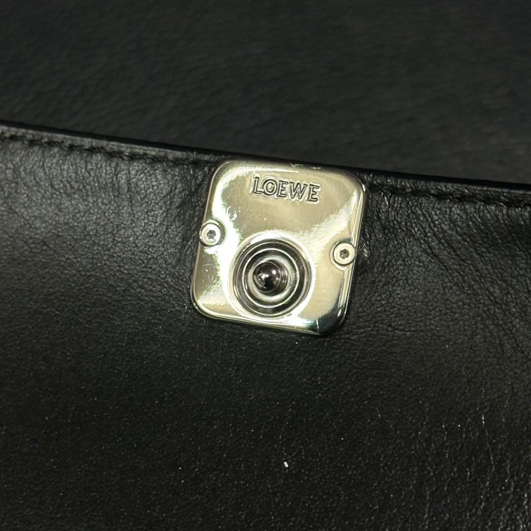 LOEWE(ロエベ) アナグラム トライフォールド ウォレット 財布 レザー