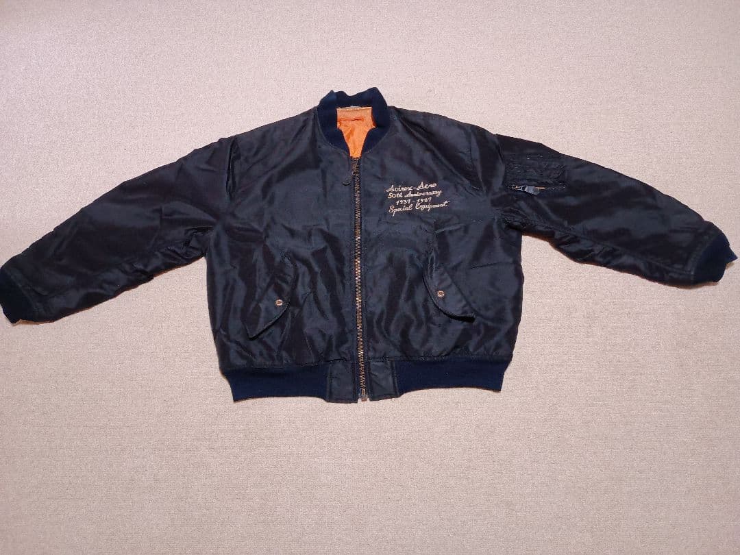 ちまちまAVIREX MA-1 フライトジャケット