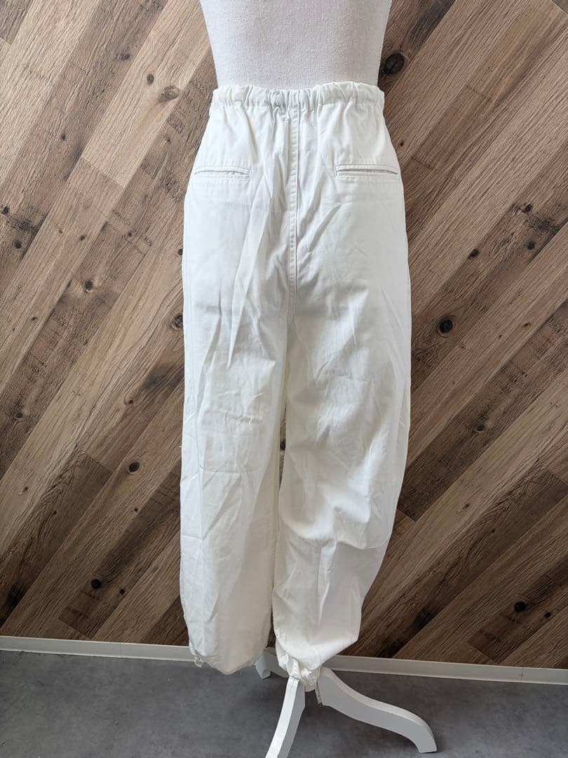 TICCA ティッカ 日本製 カジュアル カーゴパンツ 綿/ ホワイト/Free