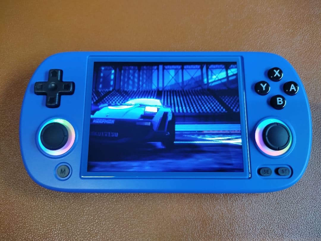 【新品未使用品】RG40xx H ブルーmicroSD64GB付き