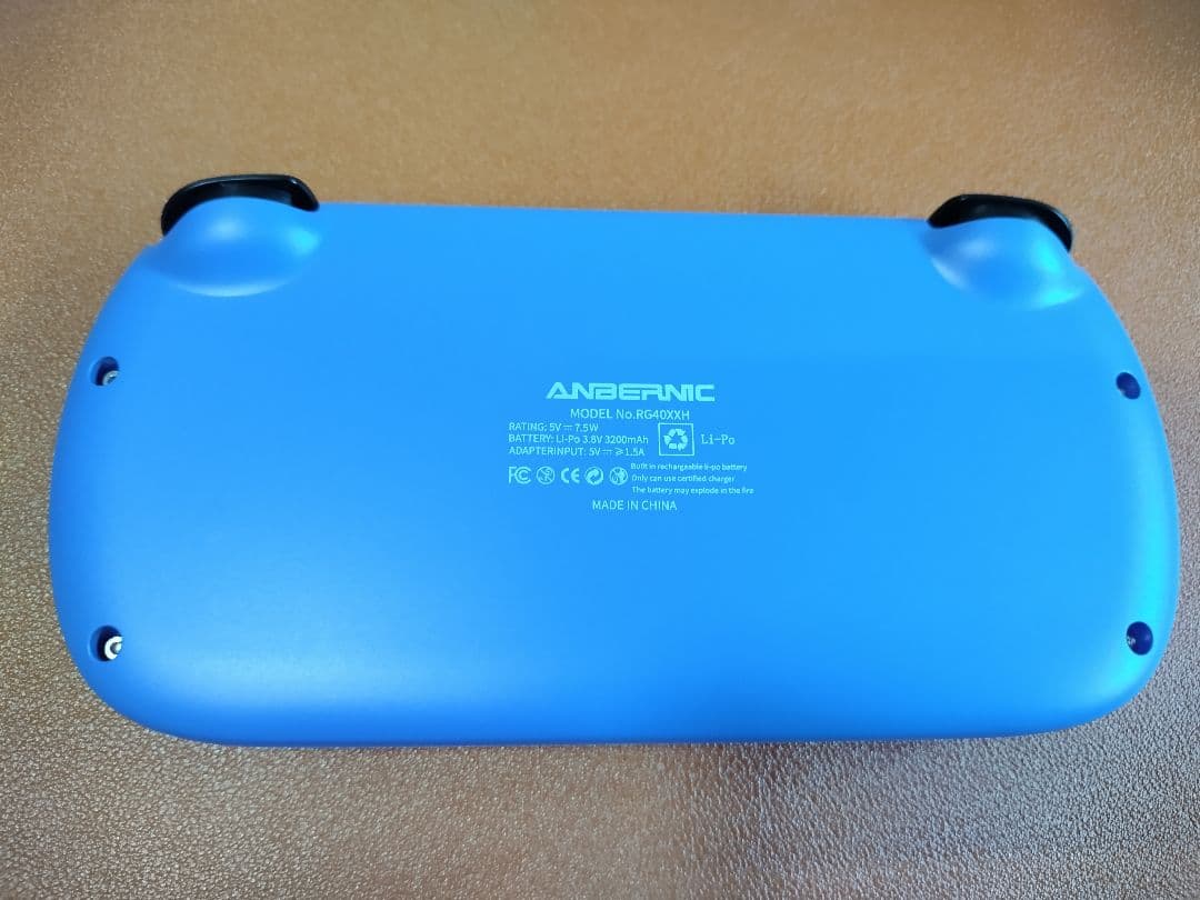 【新品未使用品】RG40xx H ブルーmicroSD64GB付き