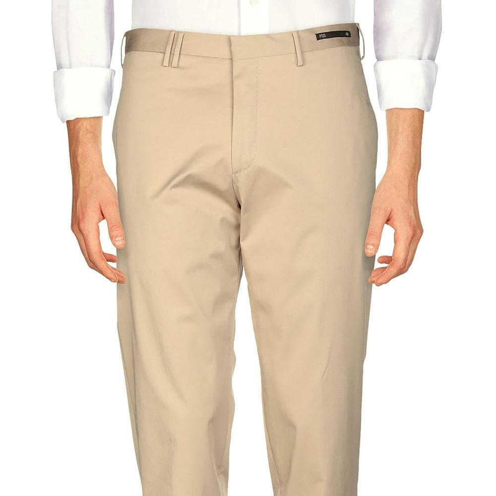 新品72％OFF PT01 ピーティーゼロウーノ チノパン 52 ベージュ