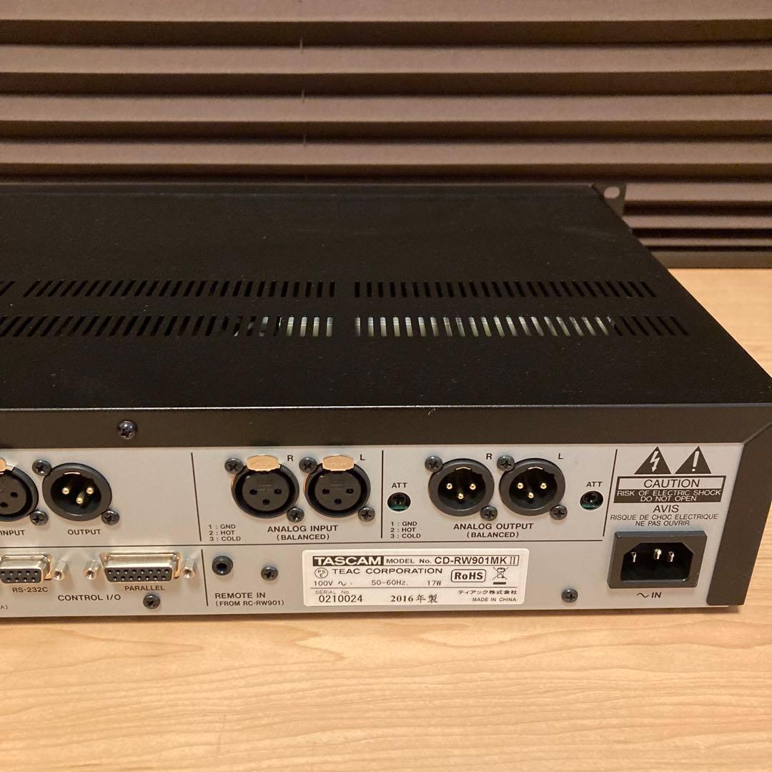 動作品 TASCAM CD-RW901MK2 業務用 タスカム CDレコーダー