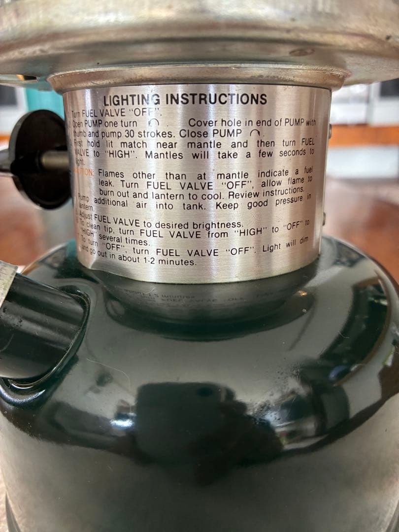 [使用回数5回未満]コールマンツーマントルランタンmodel 288a-700