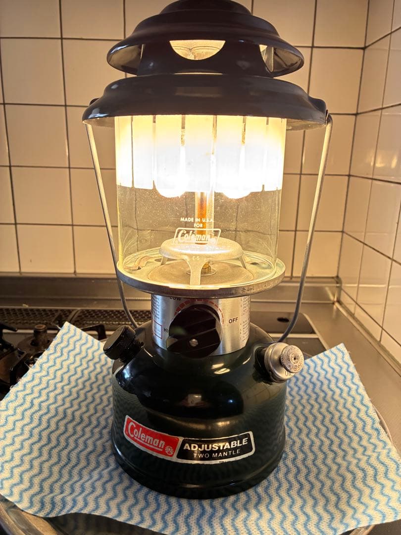 [使用回数5回未満]コールマンツーマントルランタンmodel 288a-700