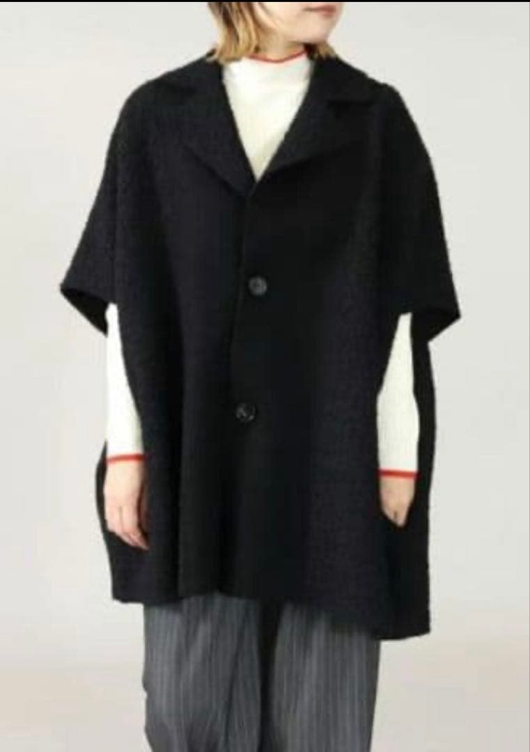 希少ブラックMal.rerere19800円タグ付き⭐︎シニカル⭐︎リバーシブル⭐︎