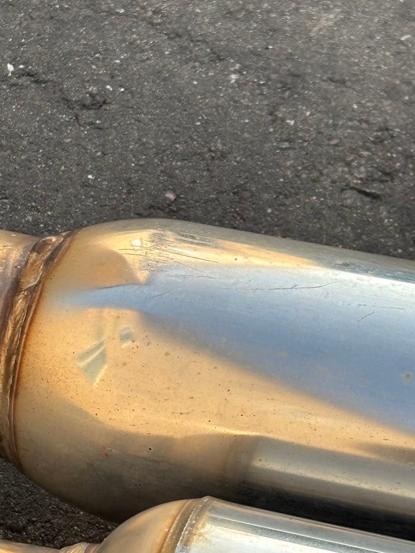 HKS スーパーターボマフラースバル インプレッサ WRX STIGVB中間リア