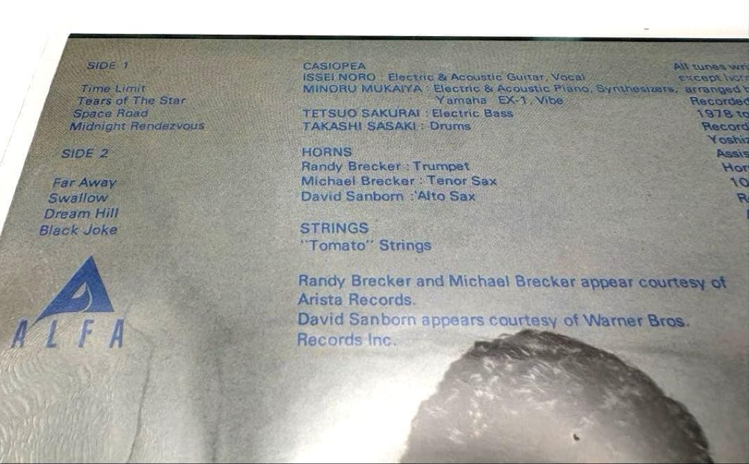 CASIOPEA カシオペア／アナログレコード【新品未開封】