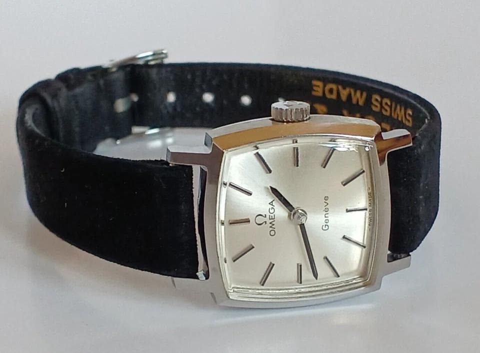 ヴィンテージ OMEGA オメガ ジュネーブ 手巻き腕時計 20mm レディース