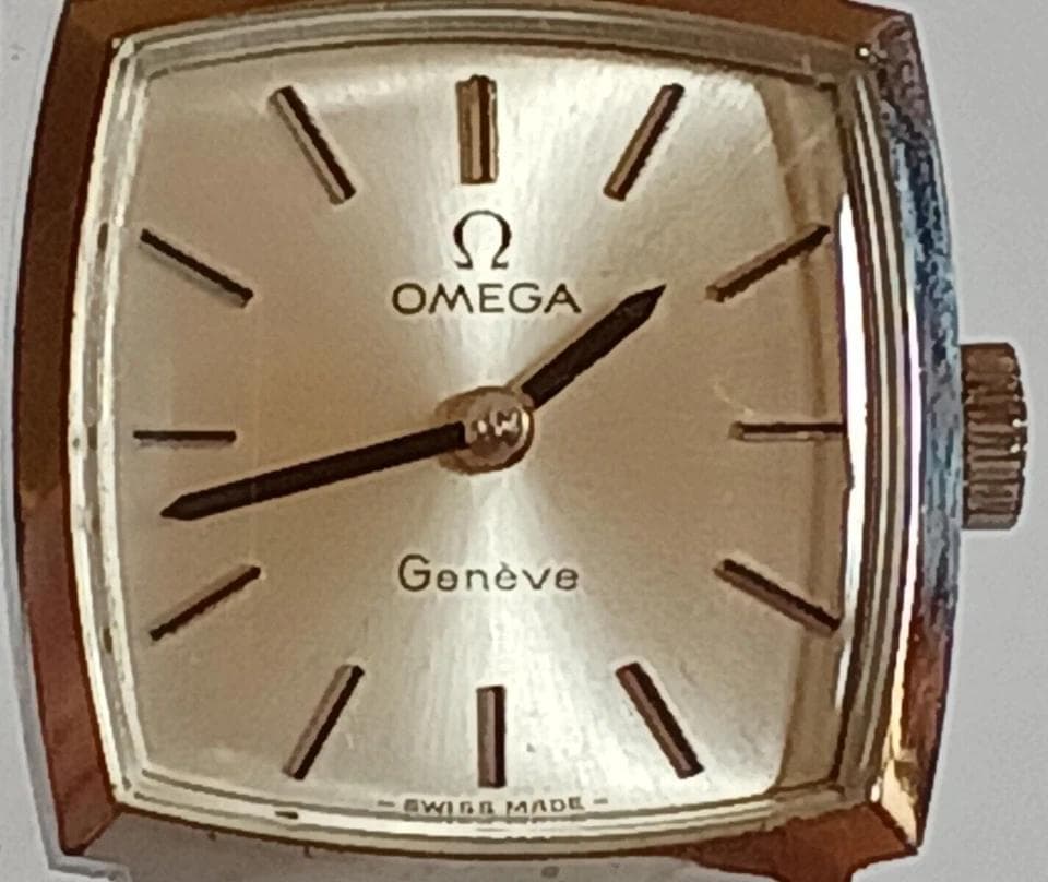 ヴィンテージ OMEGA オメガ ジュネーブ 手巻き腕時計 20mm レディース