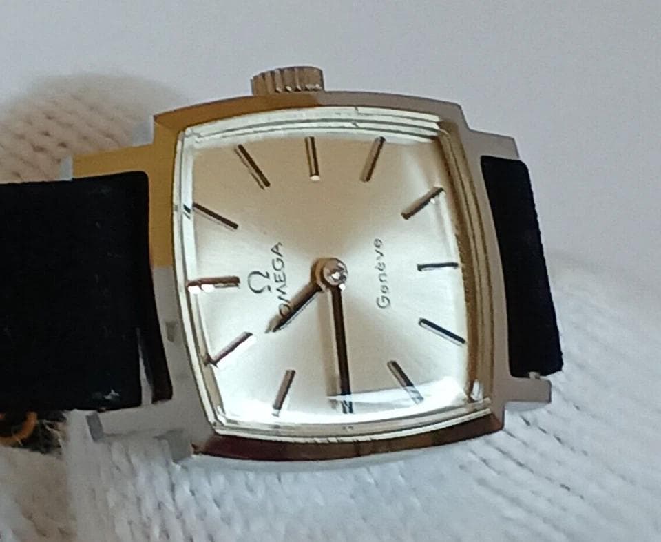 ヴィンテージ OMEGA オメガ ジュネーブ 手巻き腕時計 20mm レディース