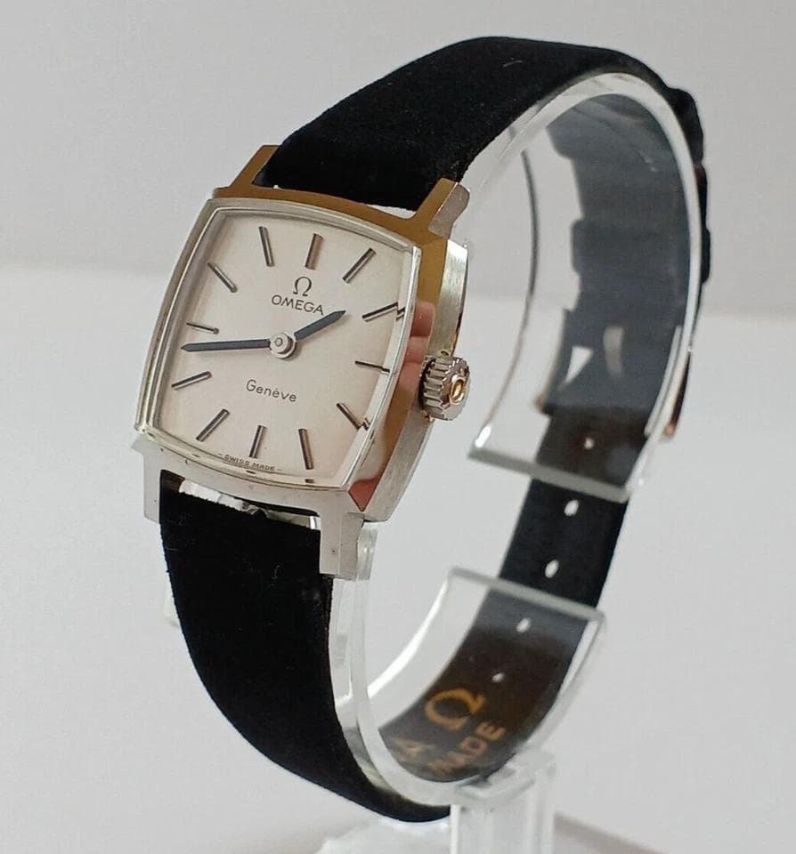 ヴィンテージ OMEGA オメガ ジュネーブ 手巻き腕時計 20mm レディース