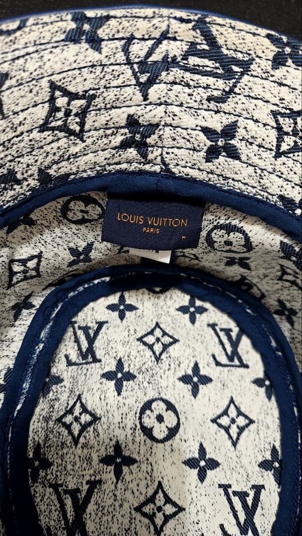 Louis Vuitton バケットハット デニム M 77435