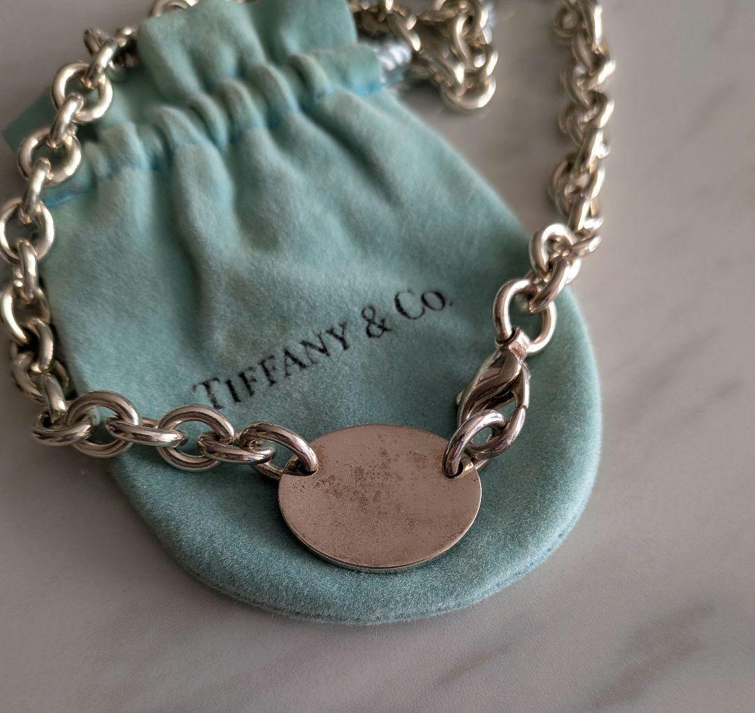 Tiffany & Co. リターントゥオーバルタグネックレス