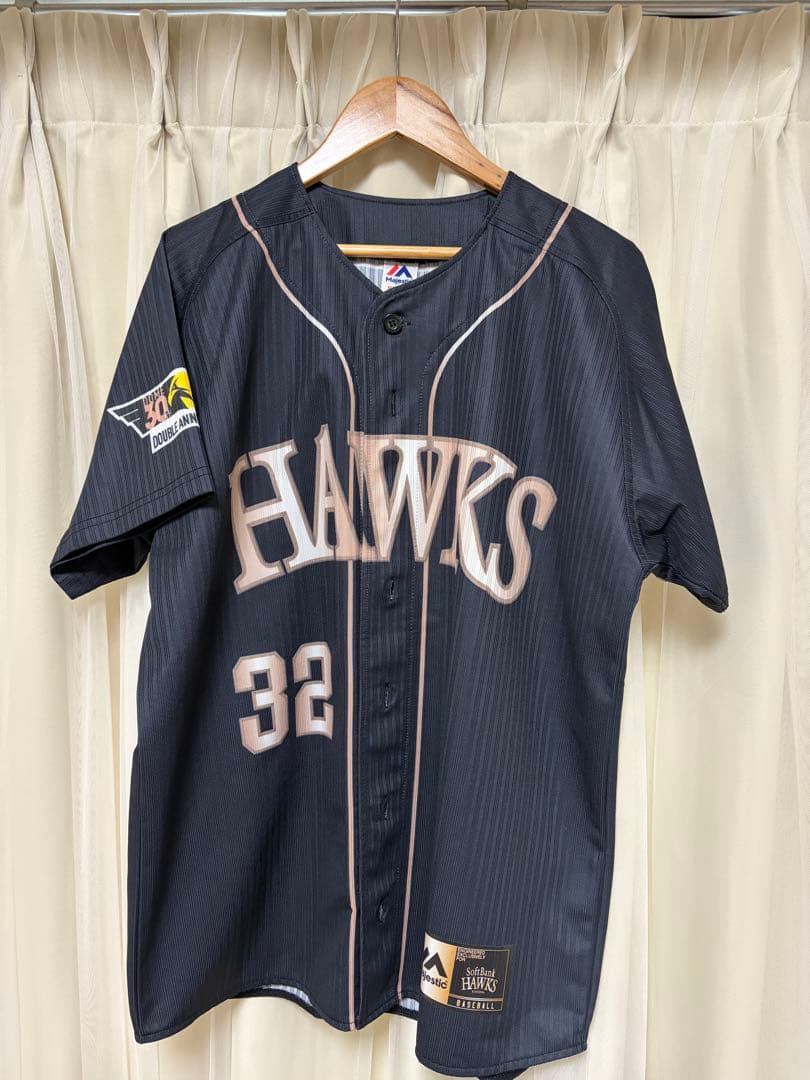HAWKS ユニフォーム 背番号32 YANAGIMACHI
