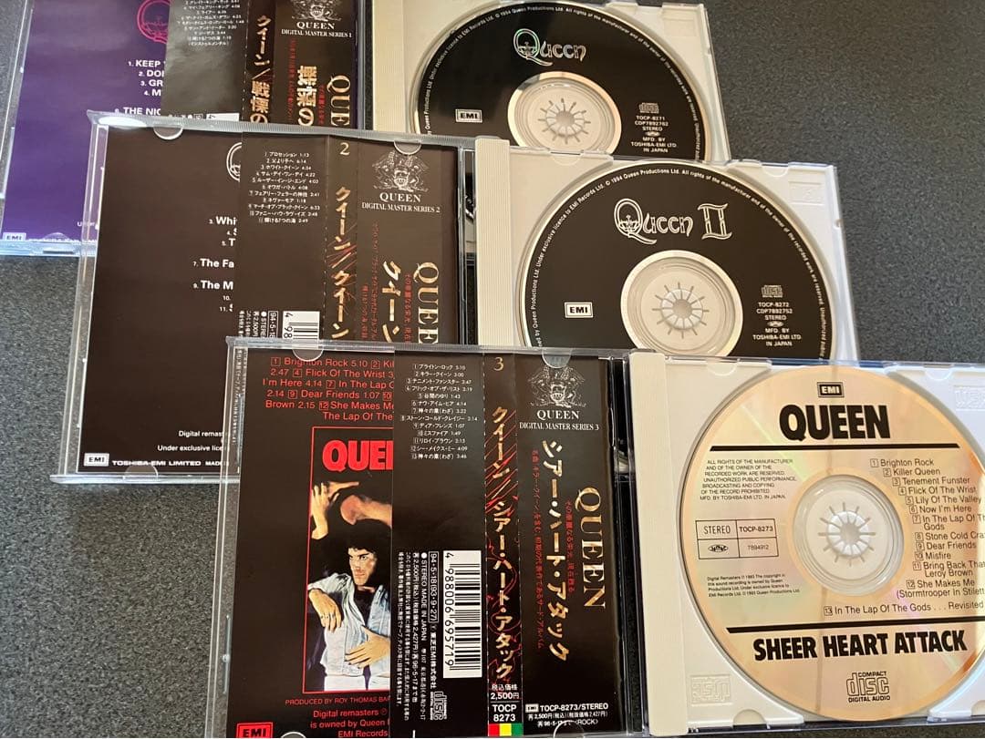 QUEEN CD スタジオ、ベスト、ライブ盤　24枚セット➕オマケ