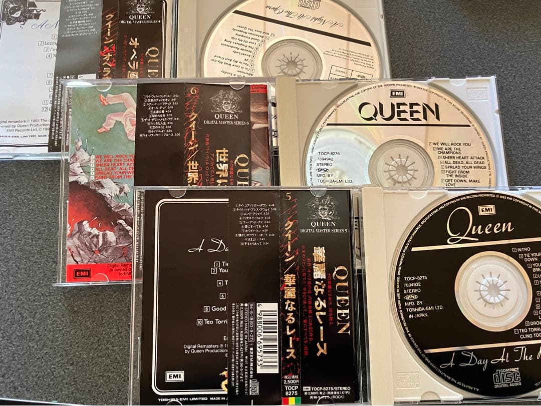 QUEEN CD スタジオ、ベスト、ライブ盤　24枚セット➕オマケ