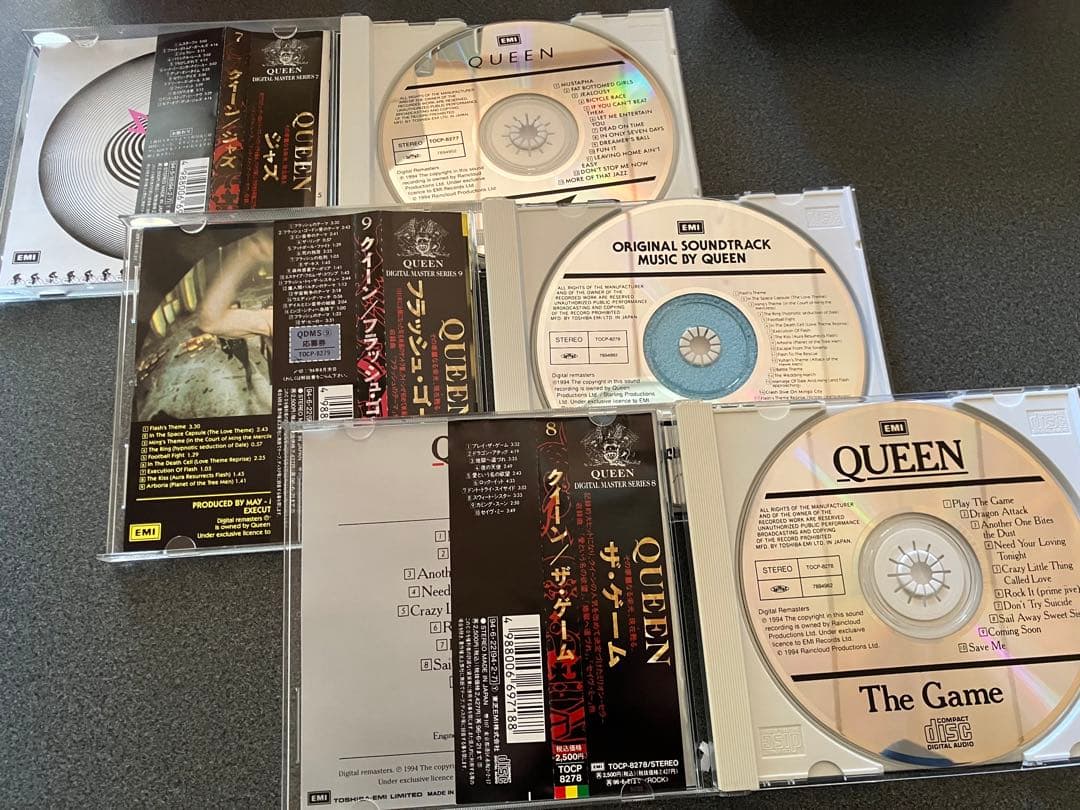 QUEEN CD スタジオ、ベスト、ライブ盤　24枚セット➕オマケ