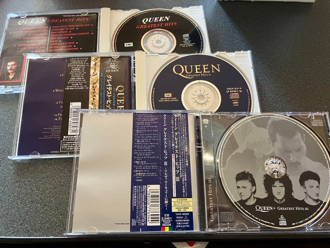 QUEEN CD スタジオ、ベスト、ライブ盤　24枚セット➕オマケ