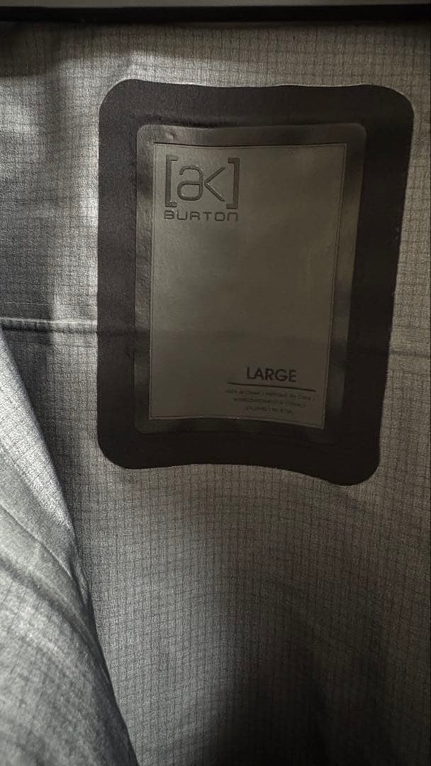 burton ak 3L hover jk Lサイズ