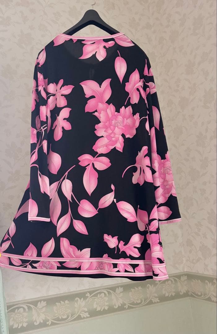 ★LEONARD★ Black & Pink カンカンチュニック★４２★