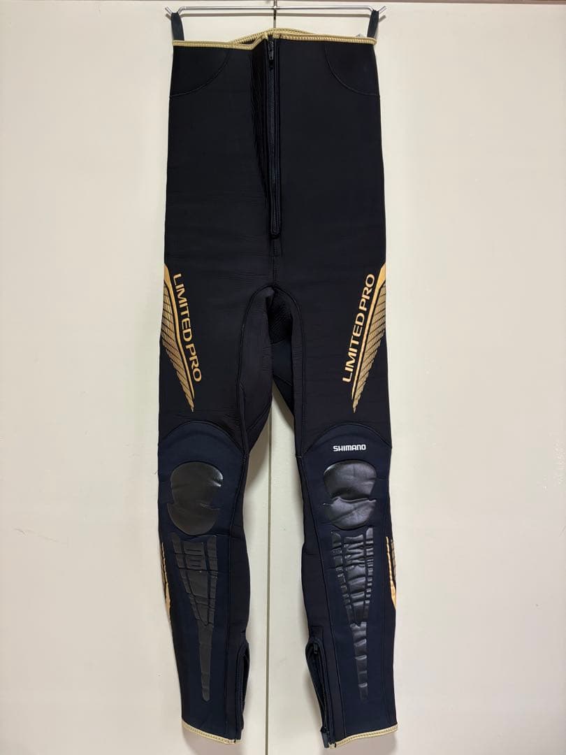 Shimano LIMITED PRO 鮎タイツ LA ブラック/ゴールド