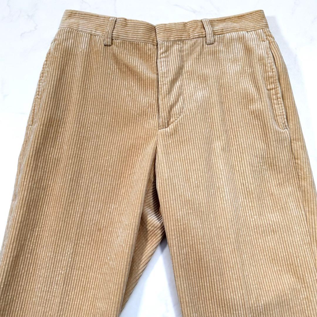 極美品 M相当◎ブルネロクチネリ コーデュロイパンツ メンズ 秋冬 ブラウン44